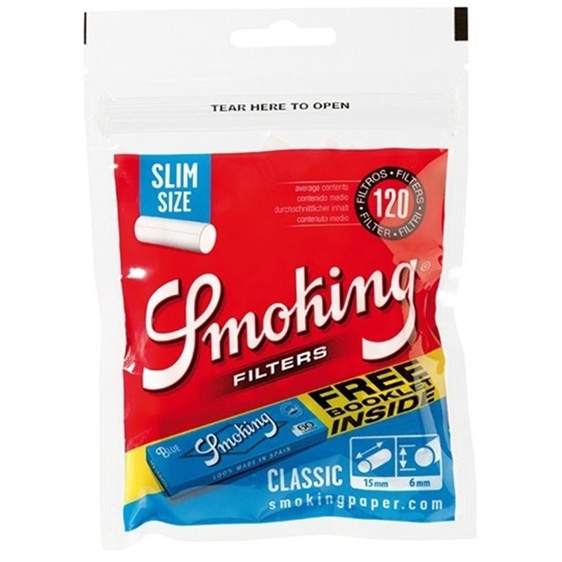 SMOKING FILTER CLASSIC SLIM + CARTINA DL-30