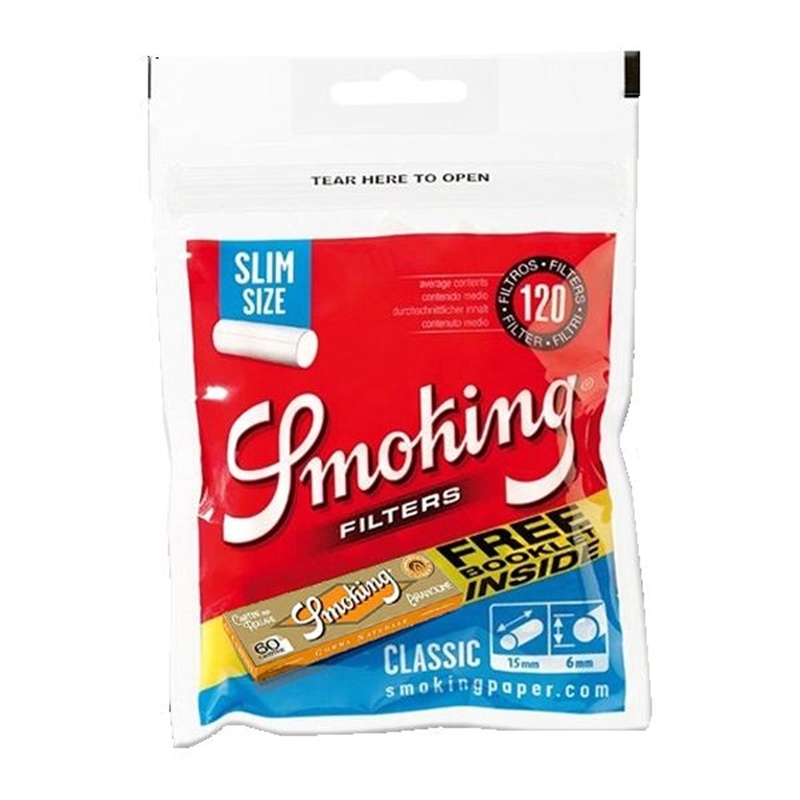 SMOKING FILTER CLASSIC SLIM + CARTINA DL-30