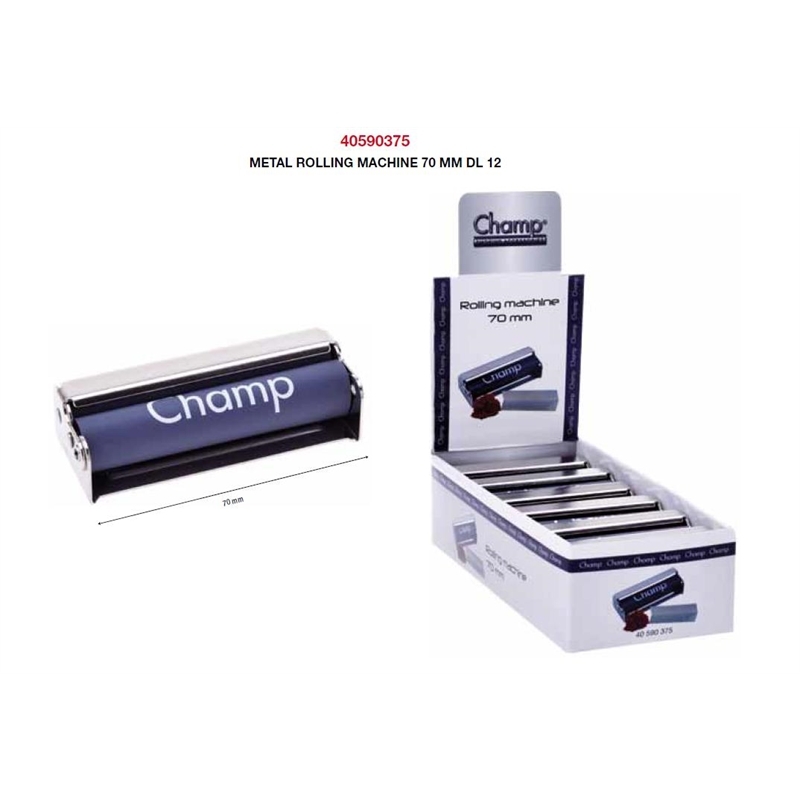 CHAMP 70mm METAL ROLLING MACHINE 